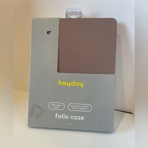 Heyday Folio Case For Apple iPad  10.2” And iPad Air 10.5” Taupe Stylus Holder‎